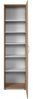 Garderobenschrank >Andy< 1 Tür, 5 Böden, in Sonoma Eiche Dekor - 50x187x34cm (BxHxT) Bild 4