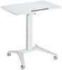 Maclean MC-453 Mobiler Laptop-Schreibtisch mit Pneumatischer Höhenverstellung Laptoptisch mit Rollen, 80x52 cm, max. 8 kg, Höhenverstellbar max. 109 cm (Weiß) Bild 2