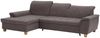 Home affaire Ecksofa Lyla fester Sitzkomfort, bequeme Armlehnen, Breite 279cm, L-Form, mit Recamiere, wahlweise mit Rückenfunktion und zusätzlich mit Bett Bild 3