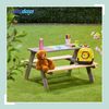 Relaxdays Kindersitzgarnitur aus Holz Bild 3