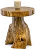 FaHome Beistelltisch Holzhocker – Beistelltisch Blumenhocker Ablagetisch – Handgefertigt Bild 3