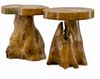 FaHome Beistelltisch Holzhocker – Beistelltisch Blumenhocker Ablagetisch – Handgefertigt Bild 2