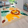 Paco Home Kinderteppich Bino 582, rechteckig, Höhe: 4 mm, Spielteppich, Motiv Tiere, Löwe & Giraffe, Kinderzimmer Bild 5