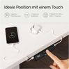 Desktronic Elektrisch Höhenverstellbarer Schreibtischgestell HomeOne , Weiß, mit Memory-Funktion, Anti-Kollisions Technologie, USB-A und USB-C-Ladeanschlüssen Bild 3