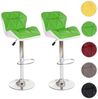 MCW Barhocker MCW-A92-2 (Set, 2er), Stufenlos höhenverstellbar, Polsterbezug mit Ziernaht Bild 2