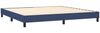 Boxspringbett mit Matratze & LED Stoff Blau 200x200 cm, Härtegrad: H2 [3133507] Bild 5