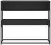 vidaXL Konsolentisch Schwarz 90x35x80 cm Holzwerkstoff 849169 Bild 4