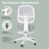 roba® Schreibtischstuhl Smart Grow 3D - Bürostuhl Kinder - Ergonomischer Drehstuhl (stufenlos höhenverstellbar), stabiles Gestell aus Metall - ab 3 Jahren - ideal für Schulkinder Bild 4