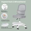 roba® Schreibtischstuhl Smart Grow 3D - Bürostuhl Kinder - Ergonomischer Drehstuhl (stufenlos höhenverstellbar), stabiles Gestell aus Metall - ab 3 Jahren - ideal für Schulkinder Bild 3