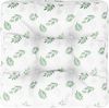 vidaXL Palettenkissen Blattmuster 50x50x12 cm Stoff 360443 Bild 2