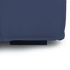 Dmora Avolasca-Hocker, Wohnzimmer-Hocker, Relaxsessel aus gepolstertem Stoff, 100 % Made in Italy, 80 x 70 x 43 cm, Blau Bild 5