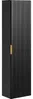 Vente-unique - ZEVARA Bathroom furniture set Holz, Platte Schwarz - B 46 cm x H 57 cm x L 120 cm Bild 5