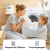 Strauss Home Spannbettlaken Premium Topper Spannbettlaken 150GSM für Matratzen-Topper 10cm Höhe, Gummizug: Rundumgummi, für Topper mit einer Höhe von 10cm, OEKO-TEX zertifiziert Bild 3