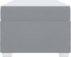 vidaXL Bettrahmen mit Matratze Hellgrau 80 x 200 cm Stoff 3399145 Bild 5