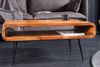 Puristischer Couchtisch ALINO 90cm massiv Sheesham natural Palisander TV-Board Bild 4