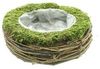 Landhaus Pflanzer Natur Blumenkasten Schale Pflanzkorb Pflanzschale Blumentopf Bild 4