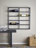 BLOOMINGVILLE Magne Weinregal Schwarz Metall Bild 1