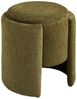 ebuy24 Pouf Folva Pouf Ø42cm mit Aufbewahrung grün. Bild 4