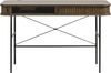 Schreibtisch >Nerja< in Eiche braun furniert - 120x75x60 (BxHxT) Bild 4