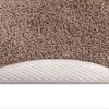 vidaXL Anti-Rutsch Shaggy Teppich Braun 90 x 90 cm PP 4019799 Bild 3