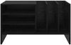 vidaXL Schallplattenschrank Schwarz Eichen-Optik 78,5 x 35 x 45 cm 891073 Bild 5