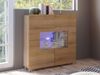 Kommode Calabrini BR01 (Farbe: Eiche Gold, mit blauer LED Beleuchtung) Bild 2