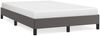 vidaXL Bettgestell ohne Matratze Grau 120x190 cm Kunstleder 3269623 Bild 2