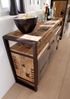 Sideboard Mango 145x40x85 natur bedruckt FACTORY #143 Bild 4