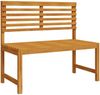 vidaXL Gartenbänke Set 4 pcs Braun Massivholz Akazie 3328693 Bild 5