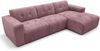 AX LIVING Couch in L Form Corlu Rosa Sofa für Wohnzimmer 310 cm R Bild 4