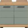 Xonox Scout Waschbeckenunterschrank (B/H/T: 60x56x34 cm) in Salbei und Artisan Eiche Nachbildung Bild 2