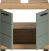 Xonox Scout Waschbeckenunterschrank (B/H/T: 60x56x34 cm) in Salbei und Artisan Eiche Nachbildung Bild 3