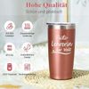 Livole Beste Lehrerin der Welt Thermobecher 600ml Roségold Bild 2
