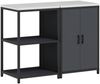 vidaXL Aufbewahrungsset für die Küche HATTEM 2 pcs Anthrazit 3392689 Bild 2