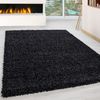 Hochflor Teppich Lux rechteckig - 200x290 cm - Anthrazit Bild 2
