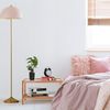 Beistelltisch Walnussholz mit Glasablage 10047607 Bild 5