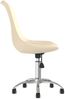 vidaXL Esszimmerstühle 2 Stk. Drehbar Creme Stoff, Drehbar [338359] Bild 5