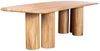 riess-ambiente Esstisch ART DECO 240cm natur - Massivholz, Säulenfüße, lackiert, rechteckig (Einzelartikel, 1-St), Massiver Speisetisch - ideal für Küche, Wohnzimmer oder Essbereich Bild 2