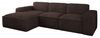 Kaiser Möbel Ecksofa Eckcouch SIENA L-Form, Stoff Poso/Salvador/Maloy/Artico/Velo, Einzelsofa, Bequem, originelles Design, praktisch, viele Farben Bild 4