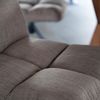 HOME DELUXE Esszimmerstuhl drehbar Webstoff NODA – 8er Set Grau / Braun Bild 3
