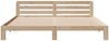 vidaXL Massivholzbett ohne Matratze 200x200 cm Kiefer 855561 Bild 4