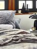 Irisette Zobel Flausch Cotton Bettwäsche 135x200 grau beige marmoriert Marmor 8550-11 Bild 4