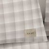 JOOP! Bettwäsche Soft Checks 45000 07 Cream Flanell 135 x 200 + 80 x 80 cm Bild 5