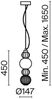 Maytoni Pendelleuchte Collar goldfarben 3000K 950lm Bild 4