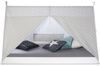 Homestyle4u Tipibett, Stoff grau, 90x200 cm Bild 5
