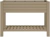 vidaXL Hochbeet Hellbraun 110x45x79 cm Polypropylen 364176 Bild 3
