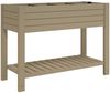vidaXL Hochbeet Hellbraun 110x45x79 cm Polypropylen 364176 Bild 2