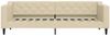 vidaXL Tagesbett mit Matratze Creme 80x200 cm Stoff 3197407 Bild 4