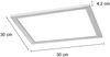 Trio Quadratische Deckenleuchte PHOENIX incl. 1x SMD, 15W · 1x1700lm, 3000K, nickel matt (674013007) Bild 4