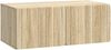 vidaXL Wandmontierter TV-Schrank Sonoma-Eiche 78,5 x 41 x 30 cm 898347 Bild 2